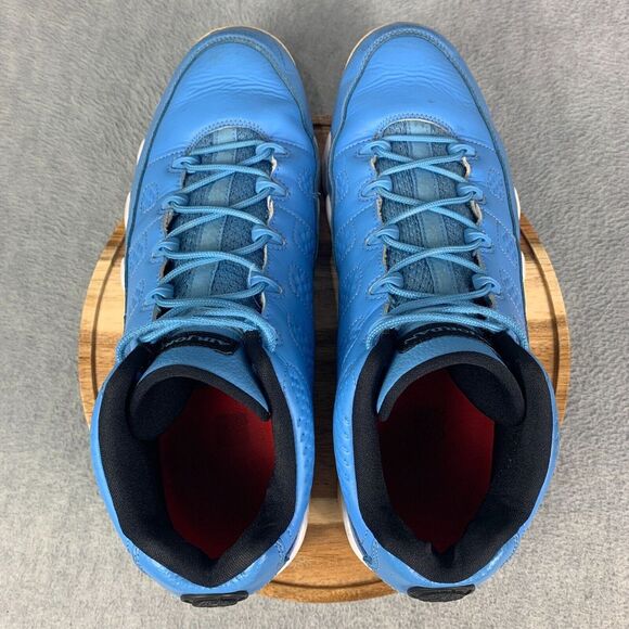 Nike Air Jordan 9 Low Retro Pantone Shoes Mens Size 13 Blue Sneakers UNC - Picture 8 of 10
